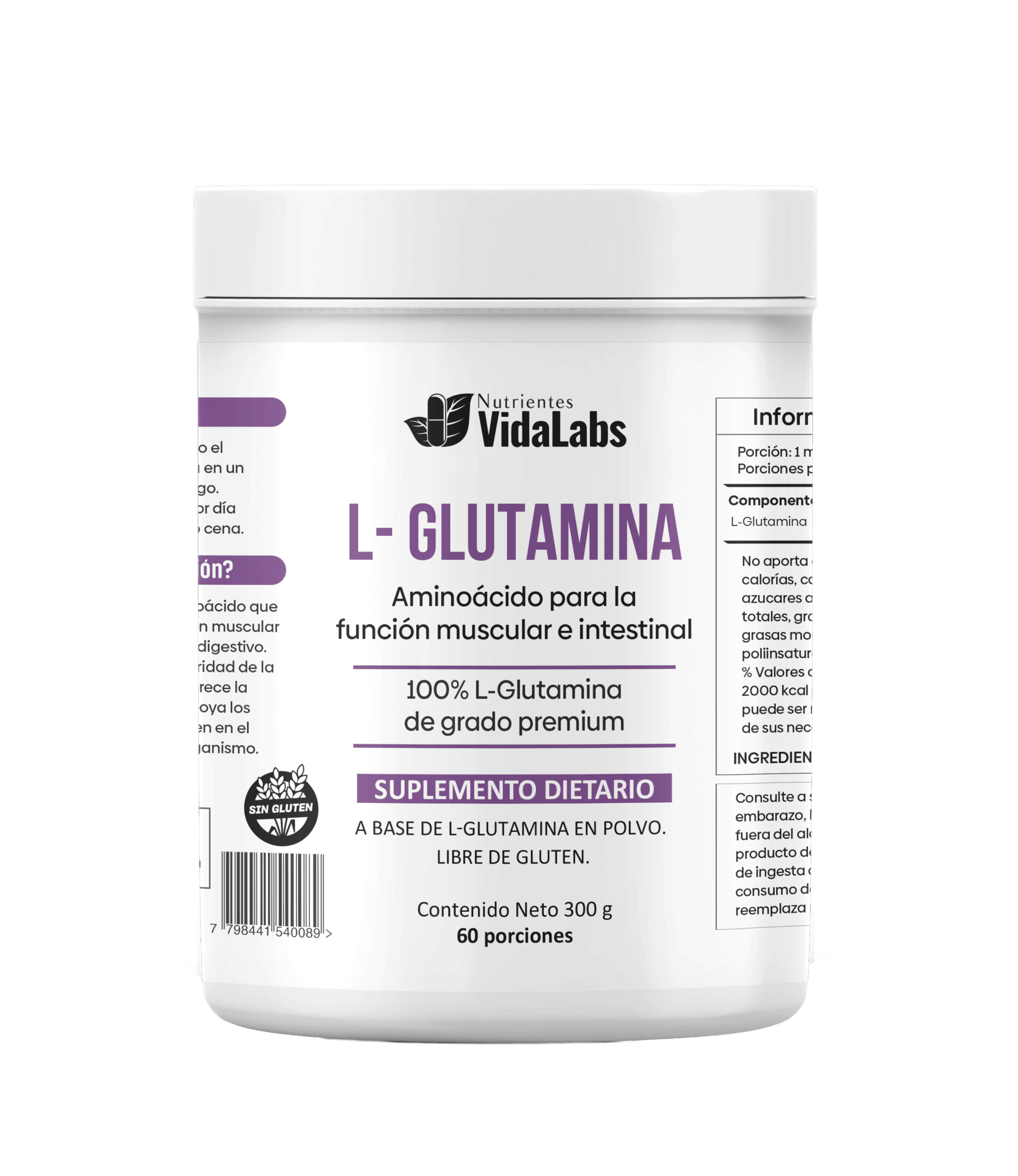 Glutamina Pura: Recuperación, Energía y Bienestar Desde Adentro